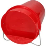 Seau-abreuvoir en plastique pour poules 6 l rouge – Gaun – Image 5