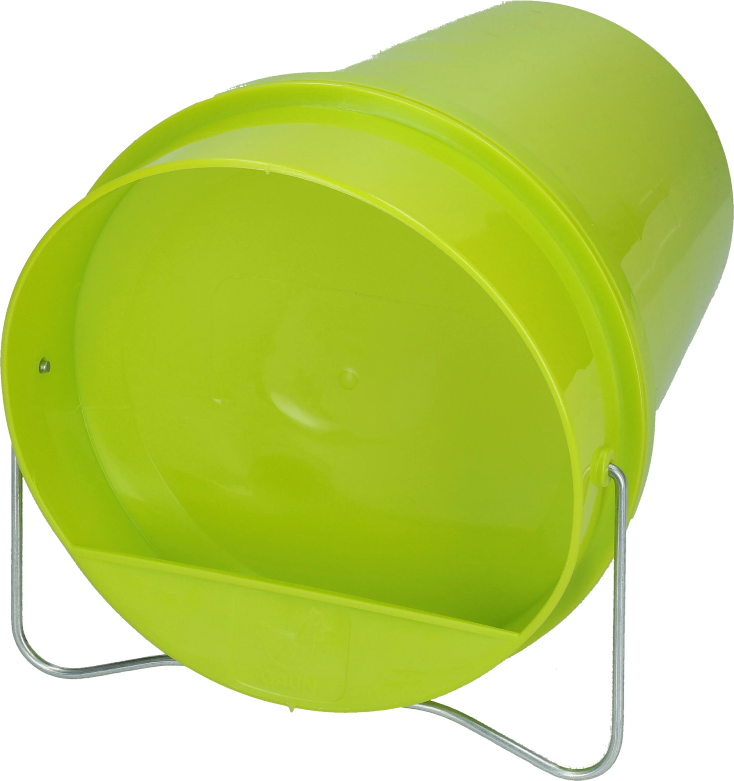 GAUN110153.jpg Seau abreuvoir en plastique pour poules 6 l vert citron – Gaun – Image 1