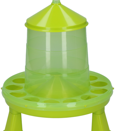 Tour à nourriture pour volailles sur pieds vert citron 2 kg – Gaun
