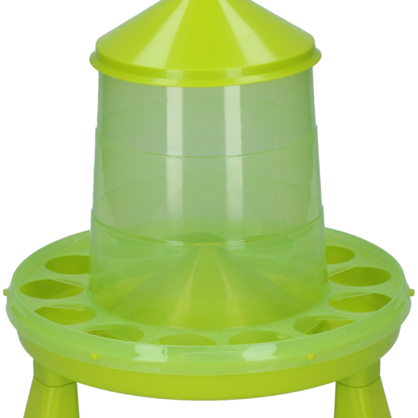 Tour à nourriture pour volailles sur pieds vert citron 2 kg – Gaun