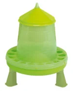 Tour d’alimentation pour volailles sur pieds, vert citron, 4 kg – Gaun – Image 2