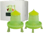 Tour d’alimentation pour volailles sur pieds, vert citron, 4 kg – Gaun – Image 6