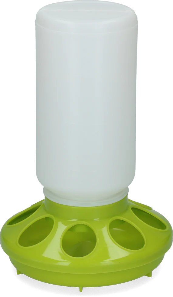 Mangeoire tour pour volailles avec anneau vert, 1 kg – Gaun