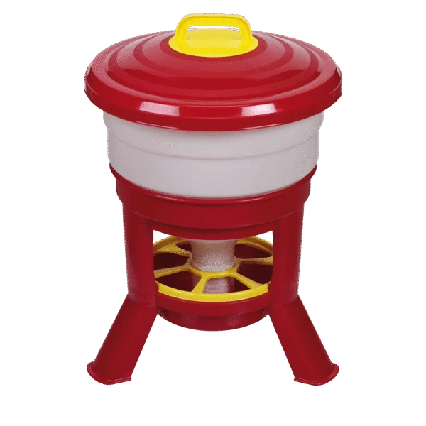 Silo à aliments sur pieds avec couvercle rabattable, 30 l – Gaun Imperial