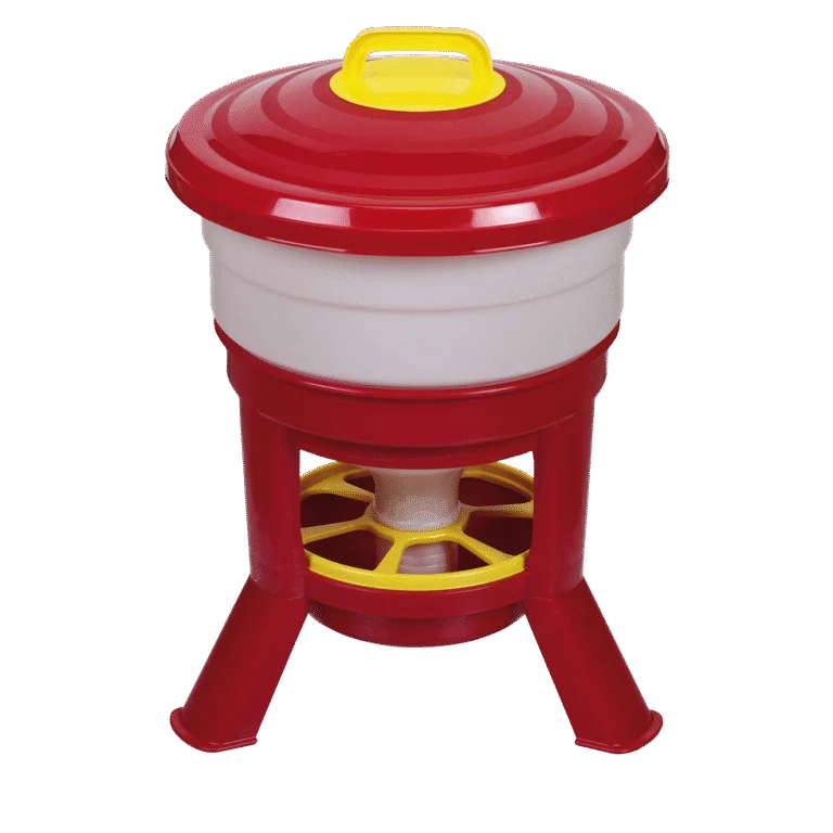 Silo à aliments sur pieds avec couvercle rabattable, 30 l – Gaun Imperial