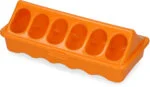 Mangeoire à auge pour volailles avec 12 compartiments, 20 cm – Gaun – Image 3