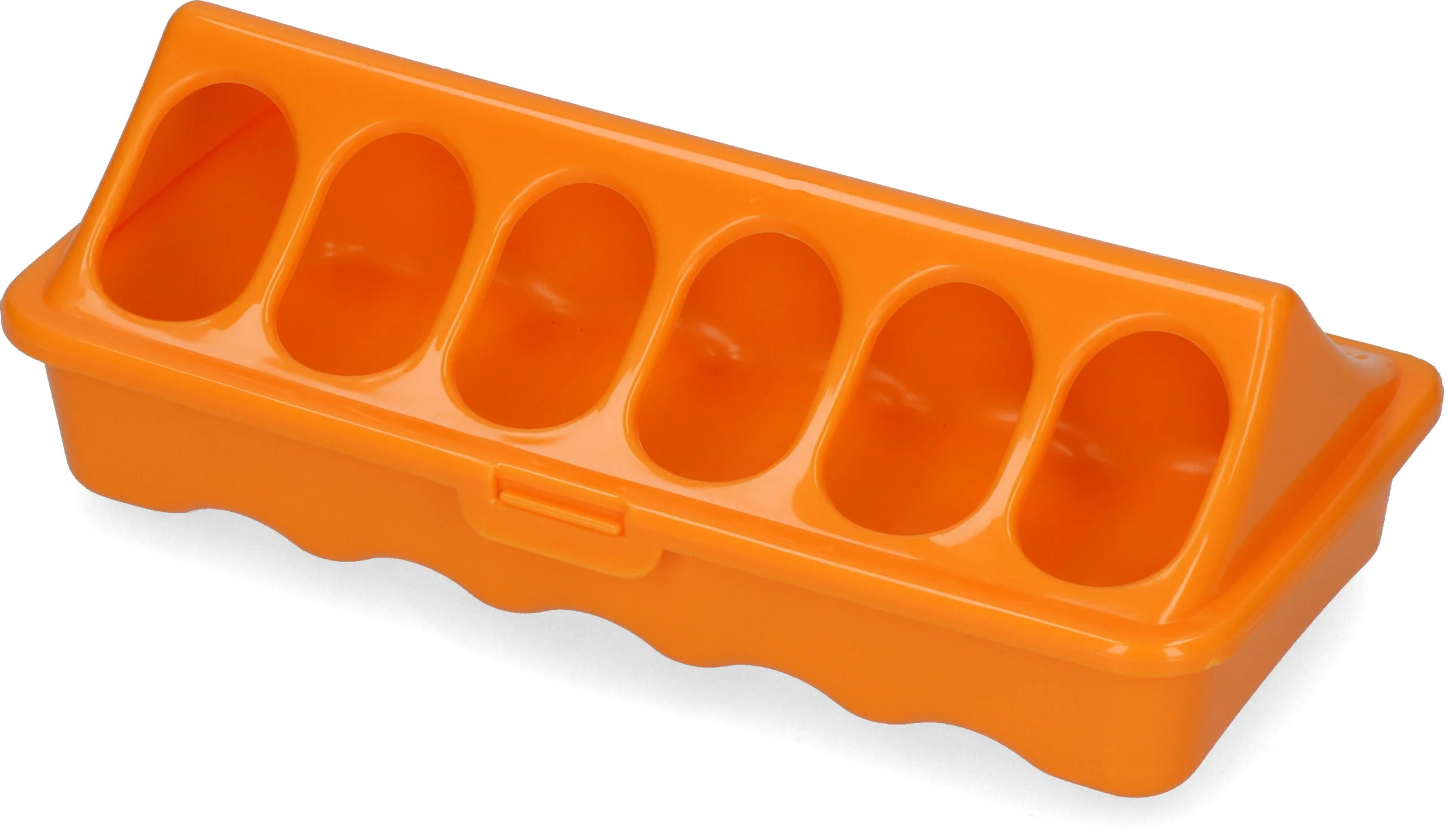 Mangeoire à auge pour volailles avec 12 compartiments, 20 cm – Gaun – Image 3