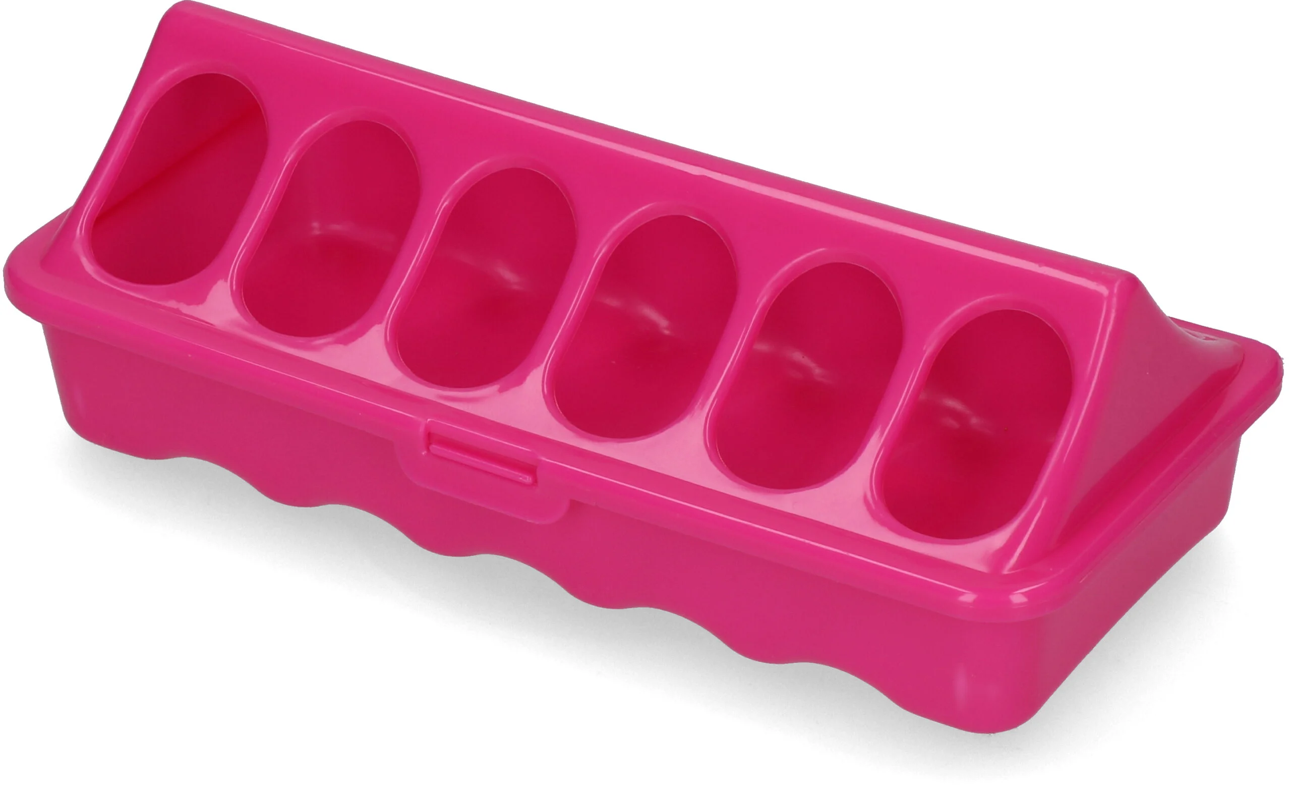 Mangeoire à auge pour volailles avec 12 compartiments, 20 cm – Gaun – Image 4