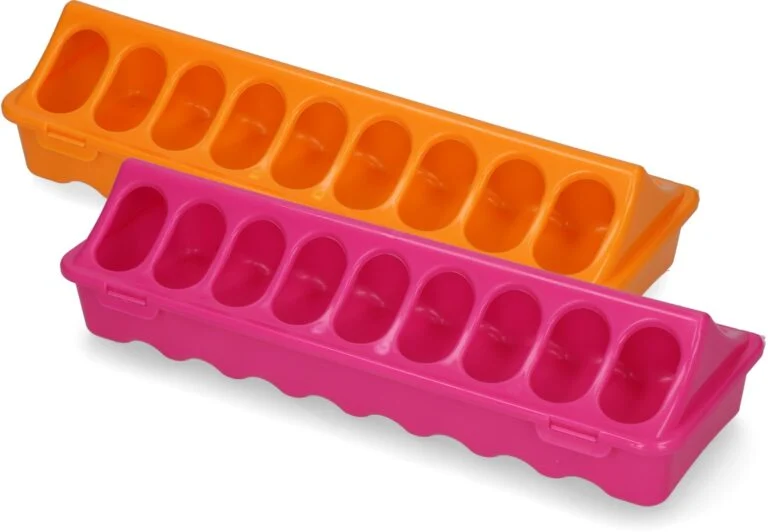 Mangeoire pour volailles à 18 compartiments, 30 cm – Gaun
