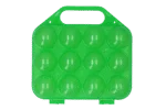 Plateau à œufs pour 12 œufs, vert citron, 18 x 13 cm – Gaun – Image 2
