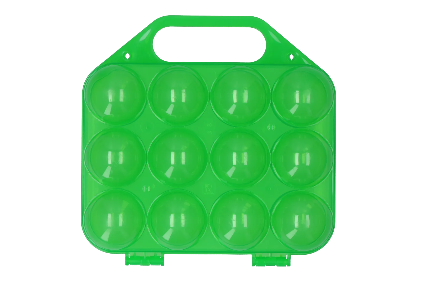 Plateau à œufs pour 12 œufs, vert citron, 18 x 13 cm – Gaun – Image 2