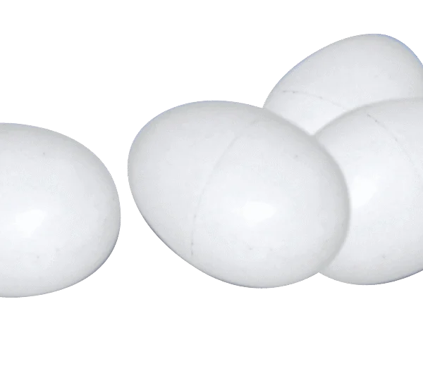 Œuf factice en plastique pour poules, 1 pièce – Gaun