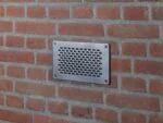 Grille de façade en acier inoxydable 10 x 14 cm – Gevelfix – Image 2
