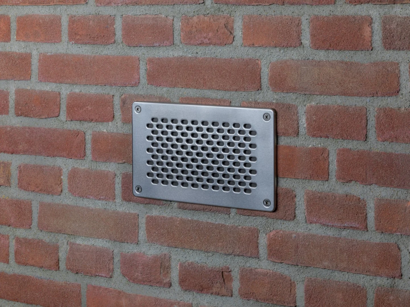 Grille de façade en acier inoxydable 10 x 14 cm – Gevelfix – Image 2