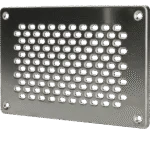Grille en applique en acier inoxydable 25 x 15 cm – Gevelfix