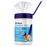 Lingettes nettoyantes pour l’arrière-train des chiens et des chats, 75 unités – Glandex Wipes – Image 2
