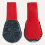 Chaussures imperméables pour chien à semelle antidérapante, taille L, rouge et noir, 2 pièces – Goo-eez Ultras