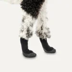 Chaussures imperméables pour chien avec semelle en caoutchouc, 4 pièces, S, camouflage et noir – Goo-eez Lites – Image 3
