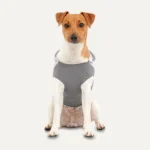 Sweat à capuche pour chien en polaire avec doublure en peluche, taille S, gris – Goo-eez Kangaroo Fleece Hoodie – Image 3