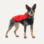 Sweat à capuche en polaire pour chien avec doublure en peluche, taille XS, rouge et noir – Goo-eez Kangaroo Fleece Hoodie – Image 3