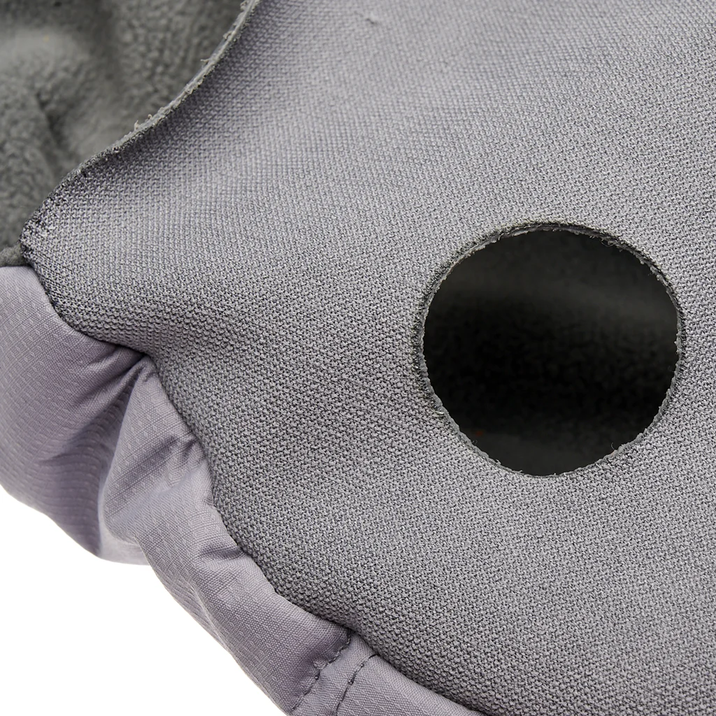 Combinaison de neige imperméable pour chien avec capuche, XS, longueur de dos 29 cm, gris – Goo-eez Hooded Full Body Snowsuit – Image 4