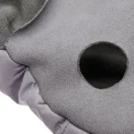 Combinaison de neige pour chien à capuche, imperméable, M, longueur de dos 45 cm, gris – Goo-eez Hooded Full Body Snowsuit – Image 4