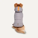 Combinaison de neige imperméable pour chien avec capuche, L, longueur de dos 52 cm, gris – Goo-eez Hooded Full Body Snowsuit – Image 2