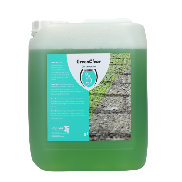 Nettoyant extérieur aux enzymes, concentré 5 l – Excellent Green Clear