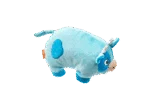 Peluche pour chien avec grand pouic – Growl Trofflers Moo Moo la vache – Image 4