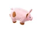 Peluche pour chien avec grand couineur – Growl Trofflers Oinkers le cochon – Image 4