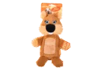Peluche pour chien Castor en peluche avec tapis sonore et couineur – Growl Belly Boomerz Benny le Castor