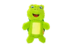 Peluche pour chien tortue avec tapis sonore et couineur – Growl Belly Boomerz Tina la tortue – Image 2