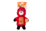 Peluche pour chien panda roux avec tapis sonore et couineur – Growl Belly Boomerz Riley le panda roux