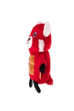Peluche pour chien panda roux avec tapis sonore et couineur – Growl Belly Boomerz Riley le panda roux – Image 3