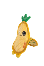 Jouet couineur pour chien avec trois couineurs – Growl Flip Floppz Penny l’ananas – Image 3