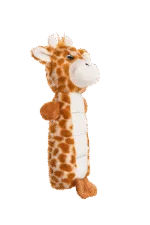 Peluche pour chien avec zone sonore et couineur – Growl Belly Busters Ginny la girafe – Image 3