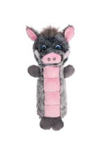 Peluche pour chien avec surface couineuse et couineur – Growl Belly Busters Wally le cochon – Image 2