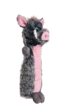 Peluche pour chien avec surface couineuse et couineur – Growl Belly Busters Wally le cochon – Image 3