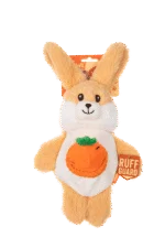 Peluche pour chien avec 2 couineurs et un jouet caché – Growl Snackerz Bentley le lapin