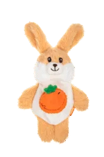 Peluche pour chien avec 2 couineurs et un jouet caché – Growl Snackerz Bentley le lapin – Image 2