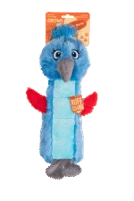 Peluche pour chien avec tissu sonore et couineur – Growl Belly Burdz Percy le perroquet