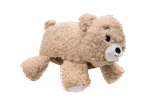 Peluche pour chien en sherpa avec un grand couineur – Growl Fuzzaroos Benny l’Ours – Image 3