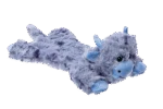 Peluche pour chien avec 5 couineurs et papier froissé – Growl Cuddlerz Chewy la vache – Image 3