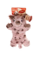 Peluche pour chien avec 5 couineurs et papier froissé – Growl Cuddlerz Snorters le Cochon