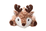 Peluche pour chien avec coutures renforcées – Growl Snugglez Daisy le Cerf – Image 2