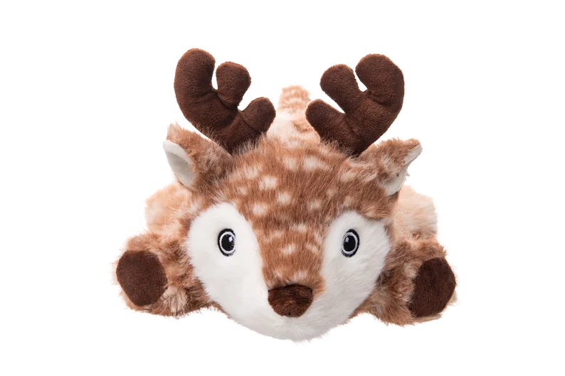 Peluche pour chien avec coutures renforcées – Growl Snugglez Daisy le Cerf – Image 2
