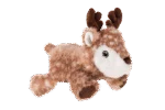 Peluche pour chien avec coutures renforcées – Growl Snugglez Daisy le Cerf – Image 3