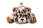 Peluche pour chien à coutures renforcées – Growl Snugglez Larry le léopard – Image 2