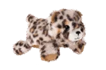 Peluche pour chien à coutures renforcées – Growl Snugglez Larry le léopard – Image 3