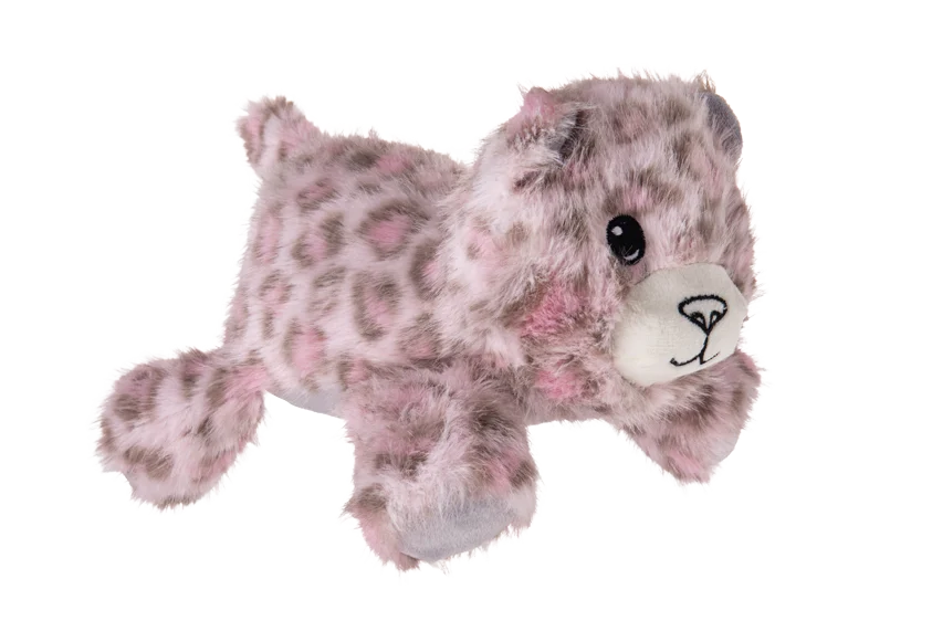 Peluche pour chien à coutures renforcées – Growl Snugglez Sierra le léopard des neiges – Image 3